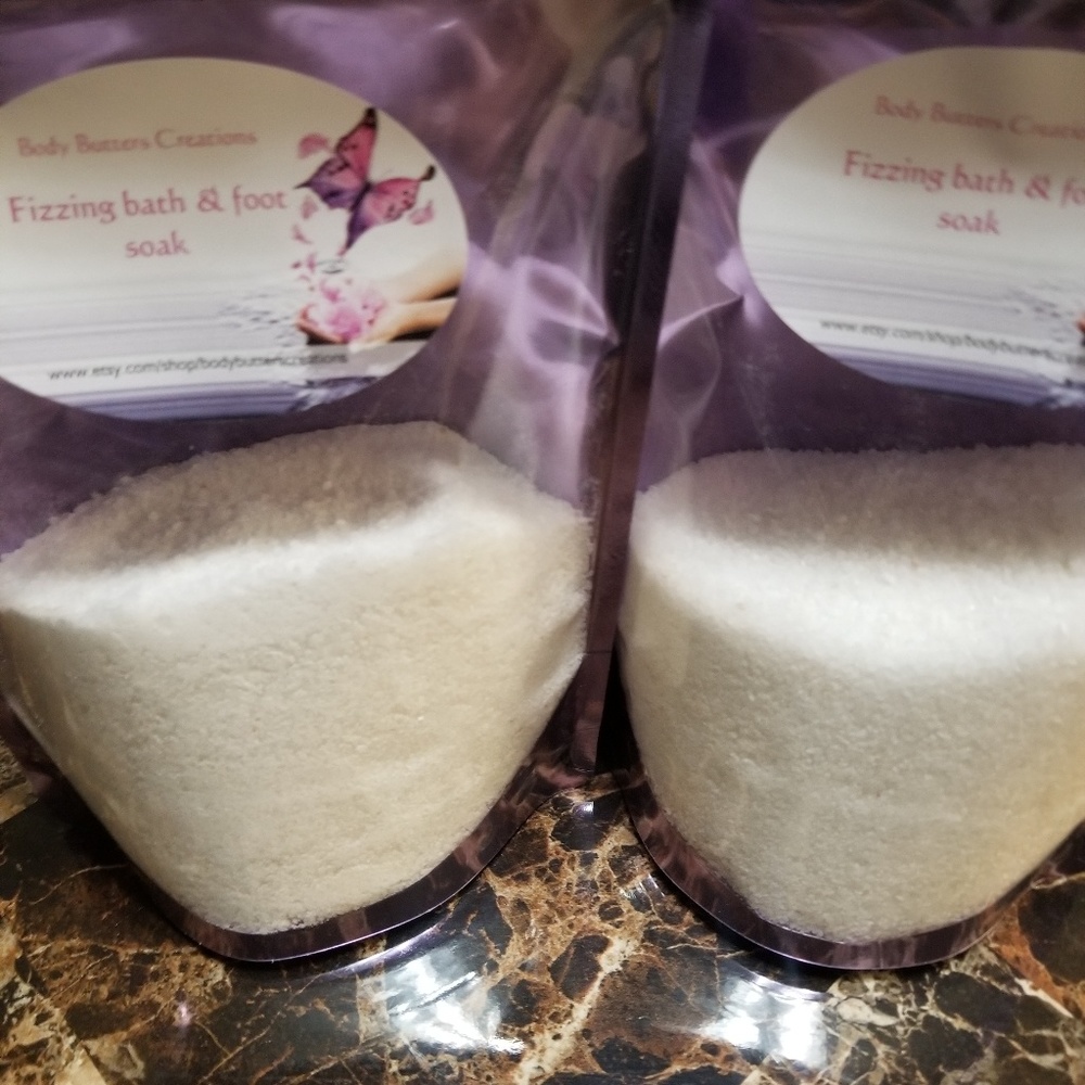 Eucalyptus Fizzing bath & foot soak 12 oz